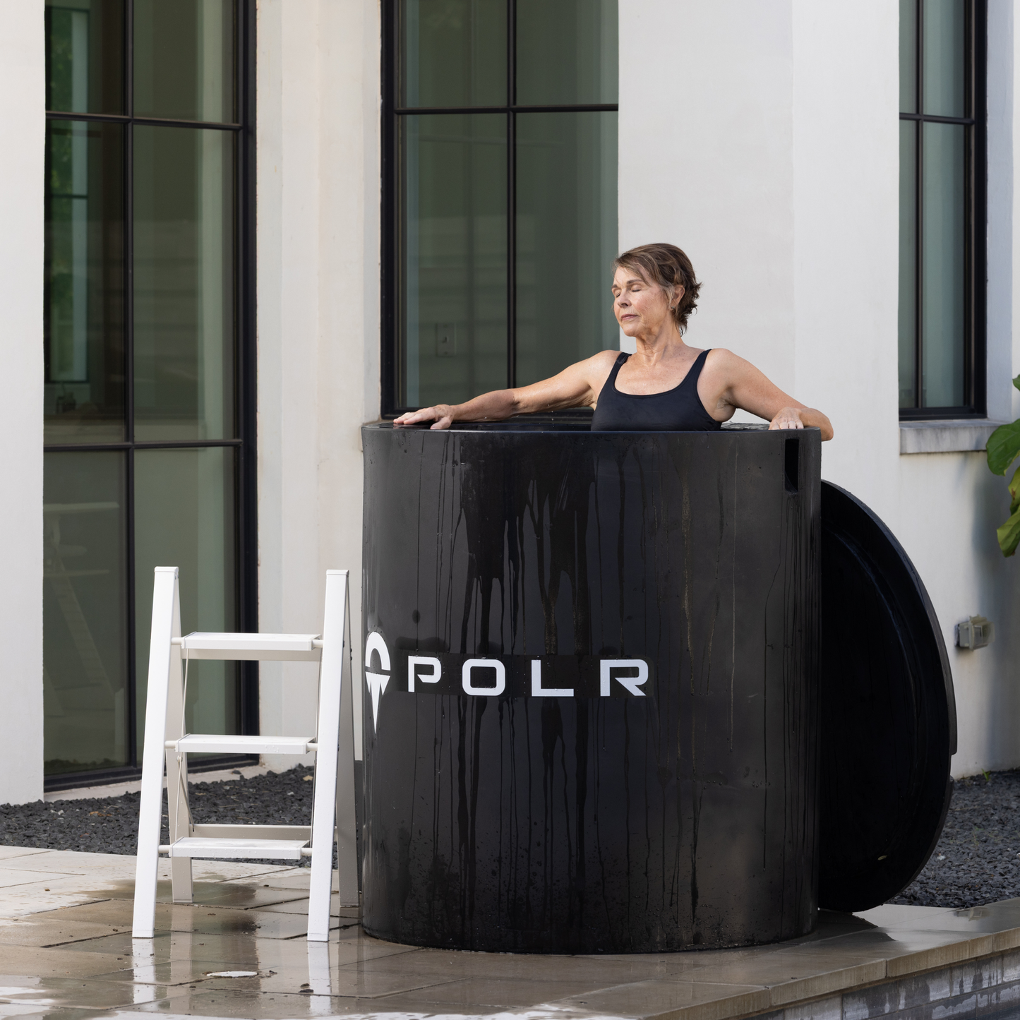 3 Step Non-Slip Water-Resistant Step-Ladder