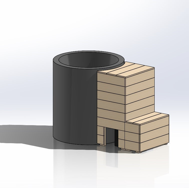 DIY Wooden Stepstool Plans (Designed for the POLR Plunge)