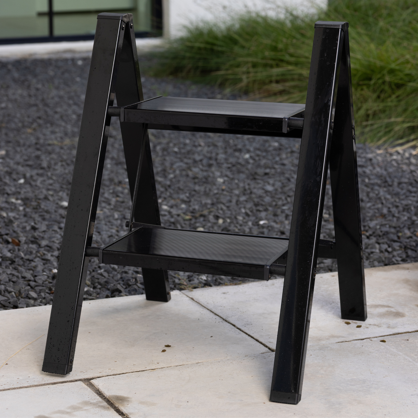 2 Step Non-Slip Water-Resistant Step-Ladder