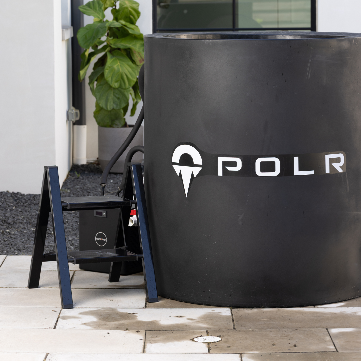 2 Step Non-Slip Water-Resistant Step-Ladder